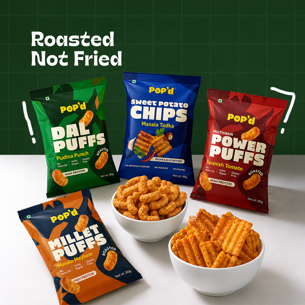 POP’D CRUNCH COMBO (Pack of 4)