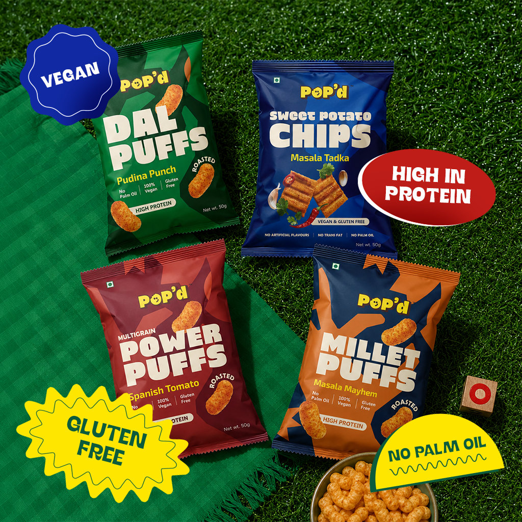 POP’D CRUNCH COMBO (Pack of 4)