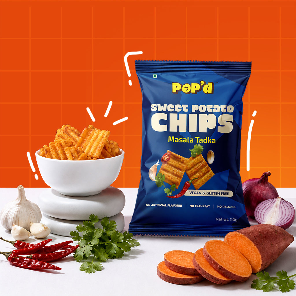 SWEET POTATO CHIPS – MASALA TADKA(PACK OF 5)
