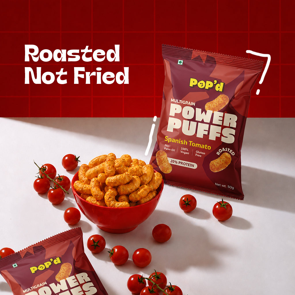 POWER PUFFS – SPANISH TOMATO (PACK OF 5)