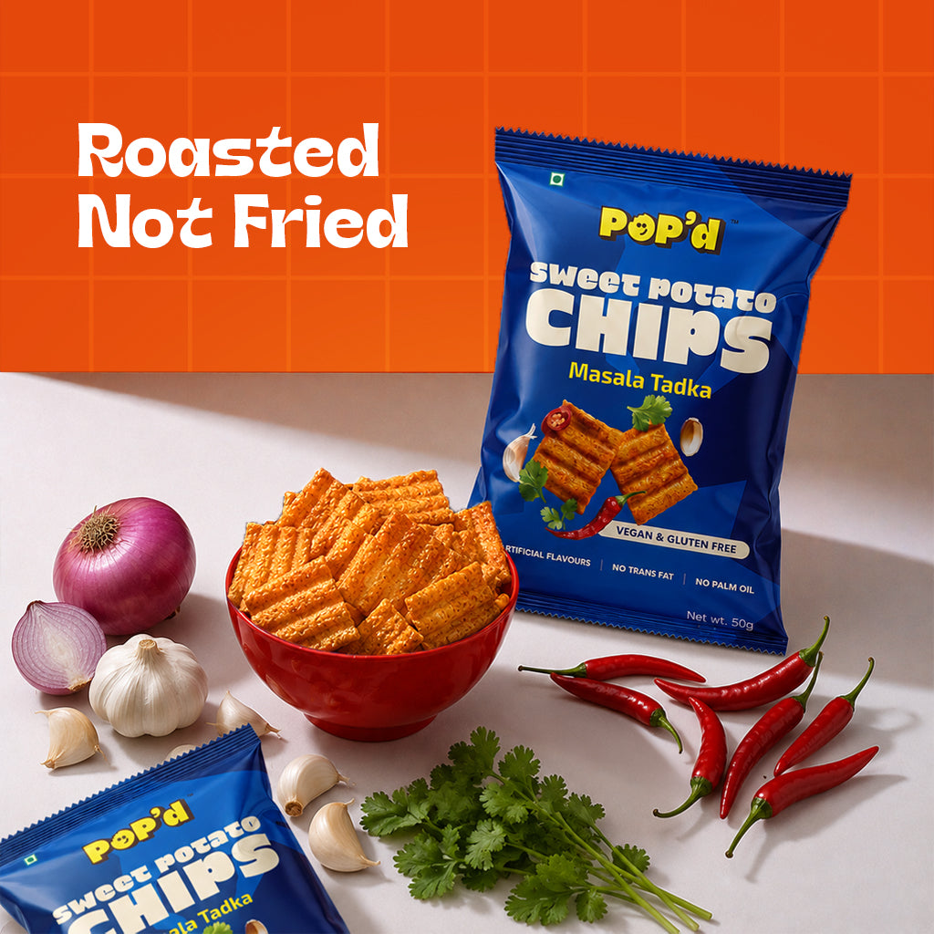 SWEET POTATO CHIPS – MASALA TADKA(PACK OF 5)