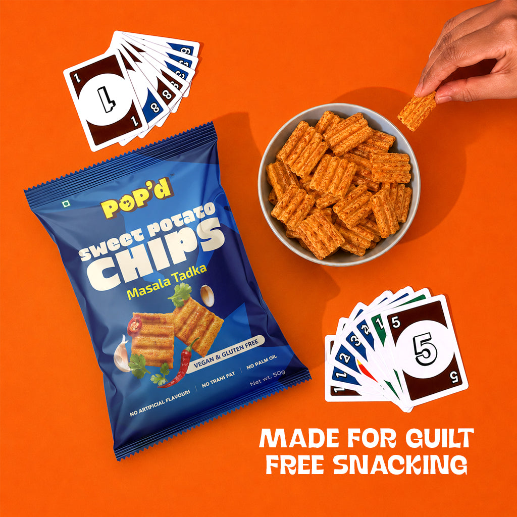SWEET POTATO CHIPS – MASALA TADKA(PACK OF 5)