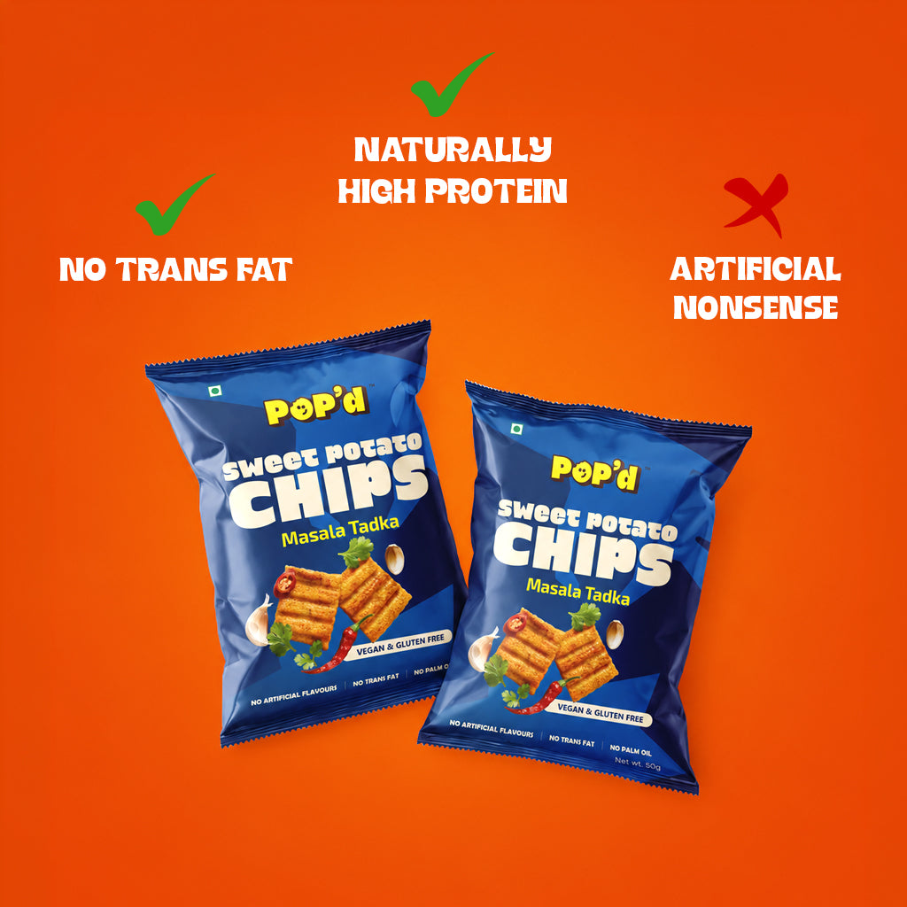 SWEET POTATO CHIPS – MASALA TADKA(PACK OF 5)